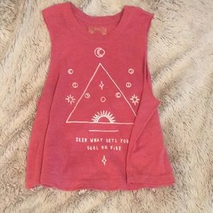 Spiritual Gangster Soul Crop Tank